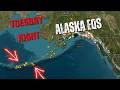 Alaska Earthquake activity continues. Deep EQs North Island New Zealand. Tuesday Night update.