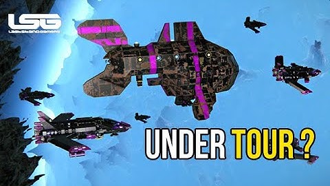 Space Engineers - Players Base Tours Underworld Server