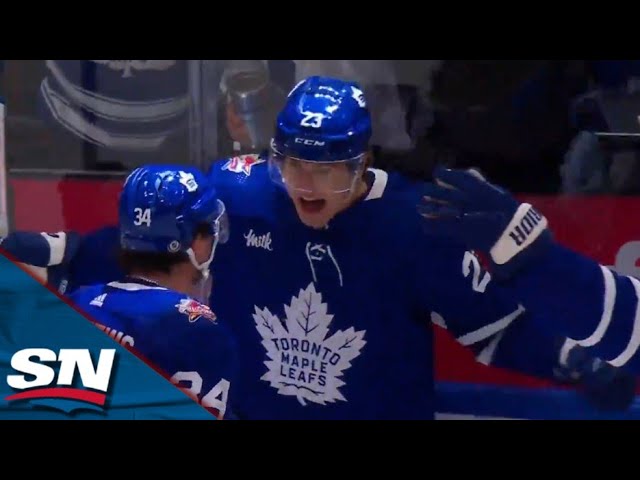 Jarnkrok and Marner Score JUST Eight Seconds Apart to Give Maple
