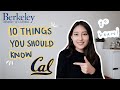 10 Things Incoming Freshmen Should Know Before Coming to UC Berkeley 2020  | From a UC Berkeley Grad