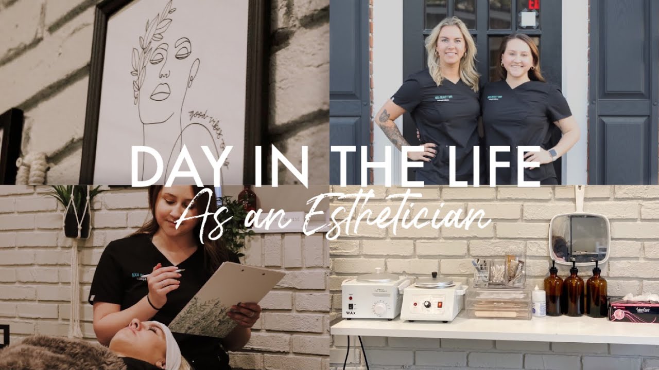 DAY In The Life as an Esthetician | NEW EMPLOYEE,  Consultation Forms & Dealing with Stress