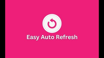 Easy Auto Refresh is a Chrome extension that automatically refreshes web pages