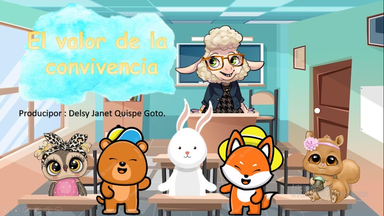 El valor de la convivencia. Cuento infantil