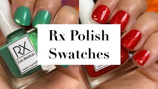 Indie Spotlight: New To Me - RX Nail Polish Swatches | Amanda Alexander