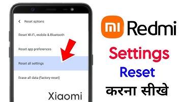 How to Reset Settings in Redmi | Redmi Phone Me Settings Reset Kaise Kare | Redmi Setting Reset 2025