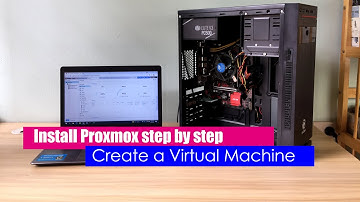 Stap voor stap van pc een gevirtualiseerde server maken | Proxmox