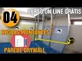 Como fazer uma parede de drywall curso on line grtis aula 04