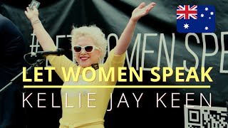 LET Women SPEAK: Kelli Jay Keen (Posie Parker) in Melbourne, Australia