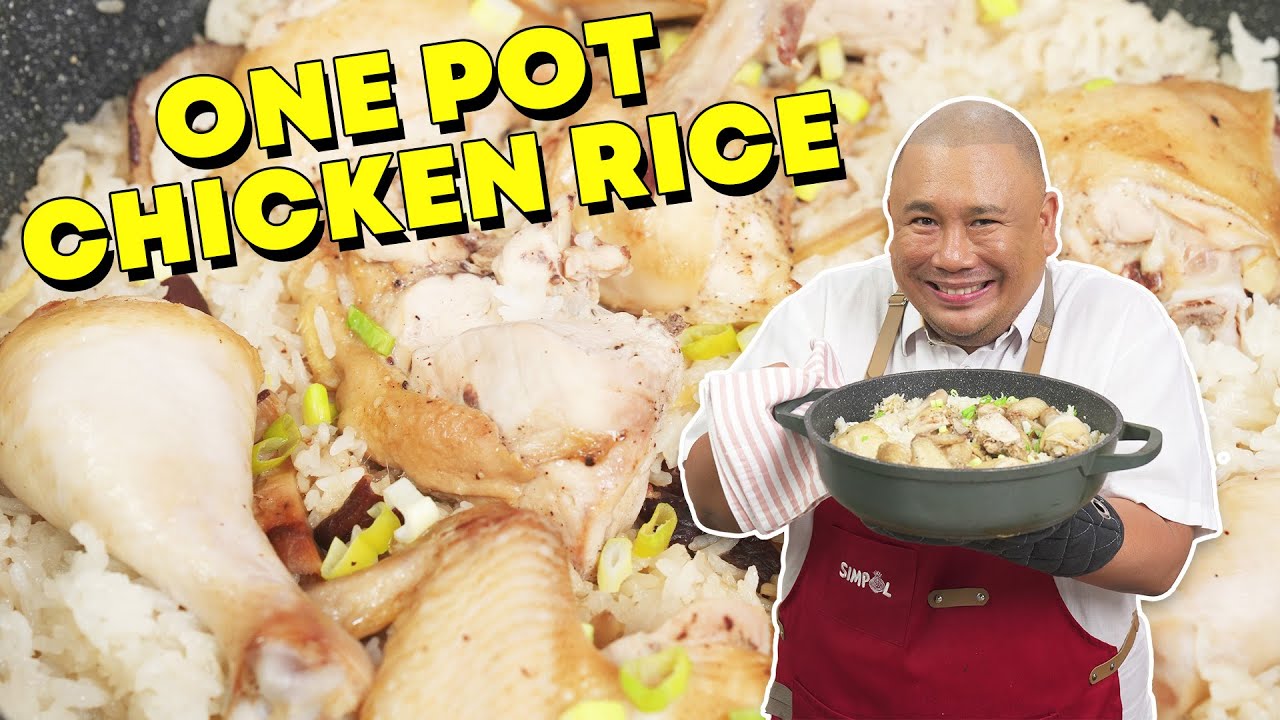 #Simpol at convenient lutuin ang One Pot Chicken Rice recipe na to ...