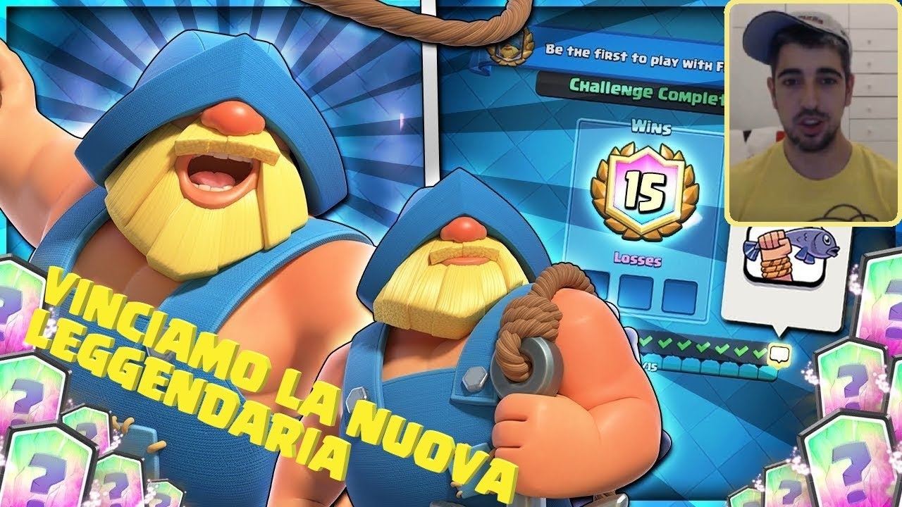 Nuova SFIDA PESCATORE SBLOCCATA la NUOVA LEGGENDARIA | Clash Royale ITA ...