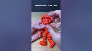 3D Printed flexi astronaut - DesignID