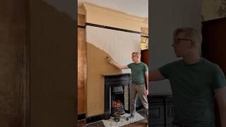 Gole Leaf Mural, Brown Bedroom Diy