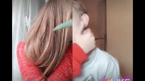 Максим и Катя целуются в губы