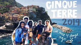 cinque terre, summer 2019