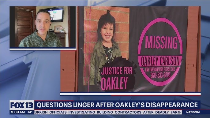 Vigil held to mark one year since Oakley Carlson was reported missing | FOX  13 Seattle - YouTube