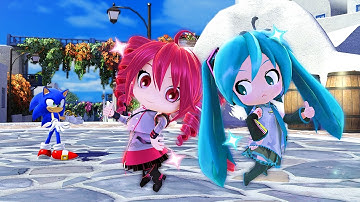 They Added Hatsune Miku and Kasane Teto into Sonic Unleashed