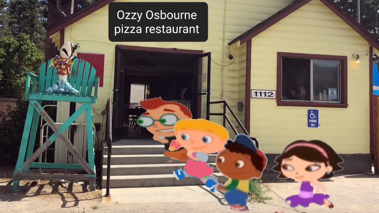 Little einsteins go to ozzy osbourne pizza restaurant 