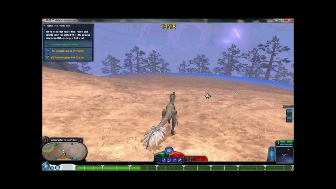 spore velociraptor