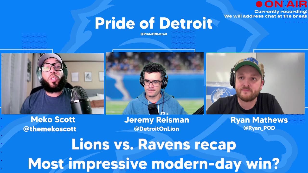 Detroit Lions vs. Baltimore Ravens recap: Contender status, confirmed