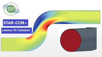 STAR-CCM+ Hands on Tutorial | Laminar and Turbulent Flow Modelling
