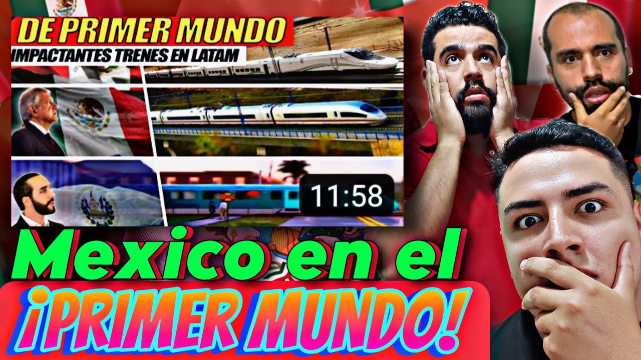 Reacción 🇲🇽💚 trenes que cambiarán a Latinoamérica! México tendrá alguno de estos proyectos?