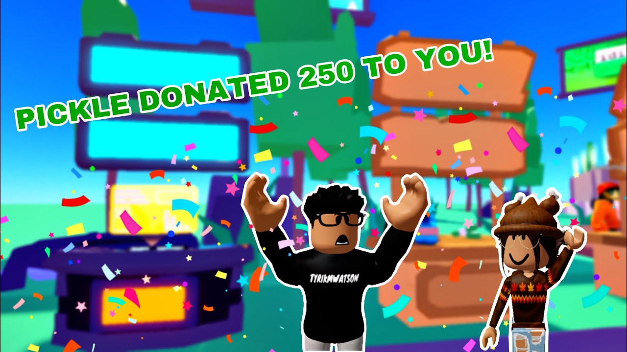 Someone Donated Me 500+ Robux! | Roblox - YouTube