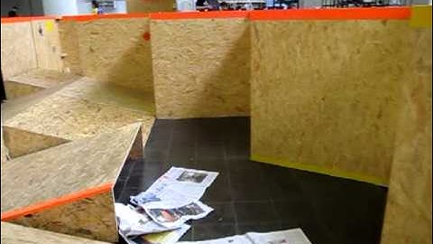 Robocup German Open 2011 (Magdeburg) - Rescue Robot League Course