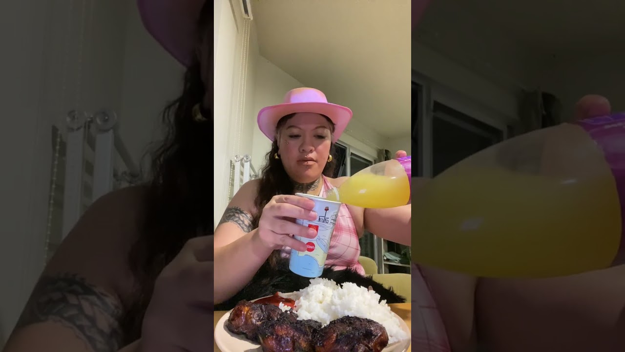 Turkey🦃tail with rice for dinner welcome too my yummy Mukbang😋Thank you lord for this food amen❤️🙏🏻