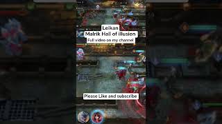 Leikan in malrik hall of illusion | Watcher of Realms #watcherofrealms #wor #gaming #shorts