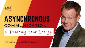 Asynchronous Communication is Draining Your Energy