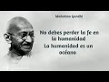 Mahatma Gandhi  |  La fe en la humanidad (Audio frase) ☮️