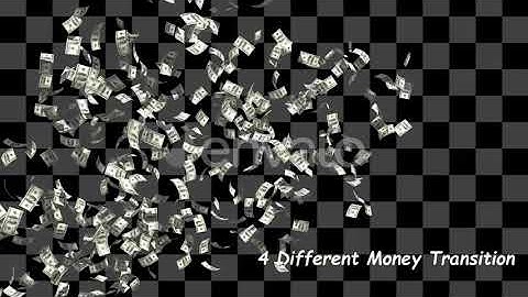 4 Money Transition Pack | Motion Graphics - Envato elements