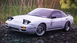 Dライク製日産180SX D-Like1/10BodySerise[NISSAN 180SX 後期] - YouTube