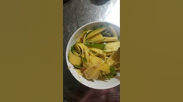 Xoài bằm nước mắm