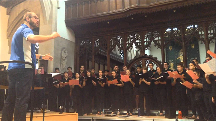 Westminster Choral Institute at Oxford masterclass...