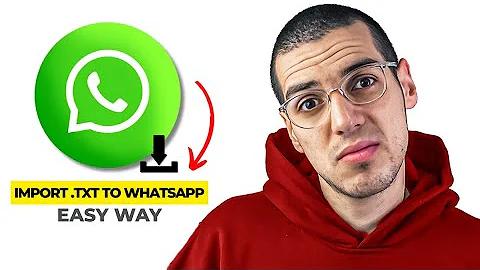 How to Import Exported Chats from .TXT File to Whattsap on ANDROID (2025) - Quick & Easy!