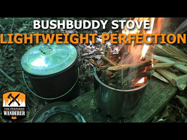 Bushbuddy Stove Lightweight Perfection for Bushcraft - YouTube