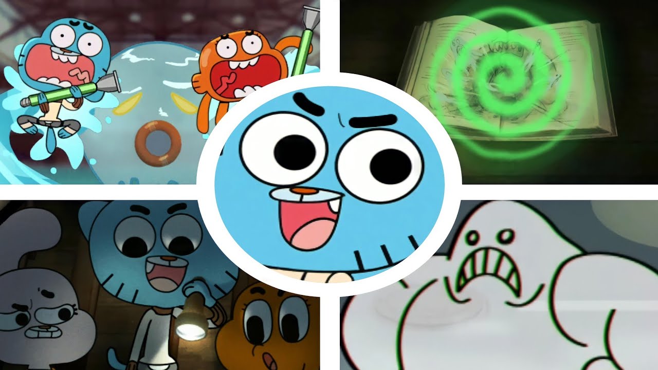 Gumball Ghoststory - All Bosses Fights & Ending