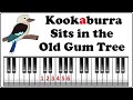 How to play Kookaburra Sits In The Old Gum Tree - Playing Music By Numbers