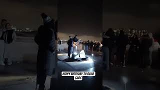 Live from Trocadero, Happy birthday to Billie Garc. #XVbirthday.