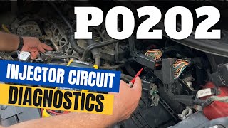 How to Test & Fix P0202 Injector Circuit/Open-Cylinder 2 #p0202 #injector