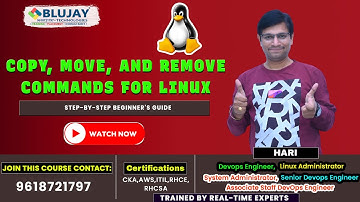 📂 Copy, Move & Remove Commands in Linux 🐧 | Beginner’s Guide to File Management#copy #move #remove
