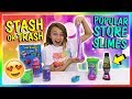 TESTING POPULAR STORE SLIMES | Stash or Trash | We Are The Davises