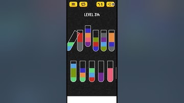 water sort game level 314