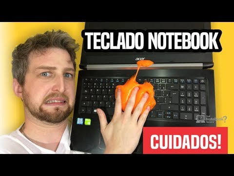 Teclado de notebook dicas de limpeza, conservação e cuidados gerais