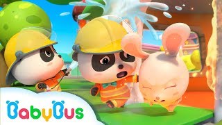 I'm A Brave Firefighter | Firefighter Song | Nursery Rhymes | Baby Songs | Pretend Play | BabyBus