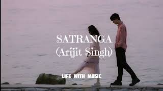 Satranga slowed reverb ll Satranga lyrics  // Animal Movie // Arijit Singh #slowedreverb #animal
