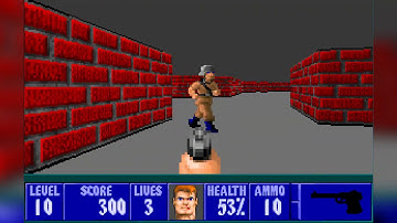 Wolfenstein 3D Prototype | Secret Level 10