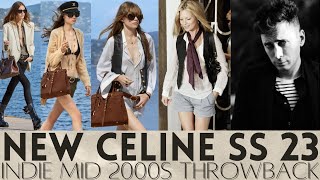 INDIE SLEAZE, MID 2000S THROWBACK, SKINNY JEANS ARE BACK?👖 TOO SOON? - CELINE SS23