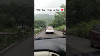 Traveling in Rain ♥️ shorts shortsvideo shortsfeed shortsviral viral viralshort youtubeshort